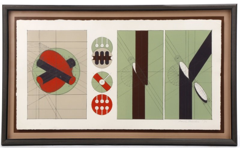 Arnaldo Pomodoro, "Untitled", Signed Lithograph (1 of 10)