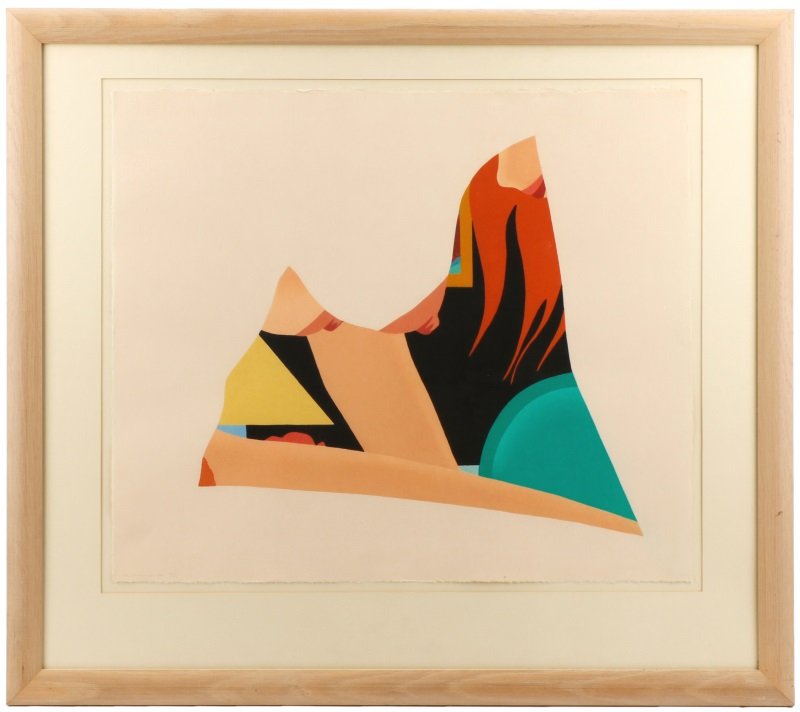 Tom Wesselmann '83 Signed Woodcut, Bedroom Dropout (1 of 7)