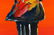 Peter Max Original Acrylic on Canvas, Umbrella Man - 4