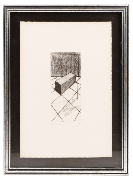 Ron Davis, Drypoint Eta, Gemini Print, Signed (1 of 4)