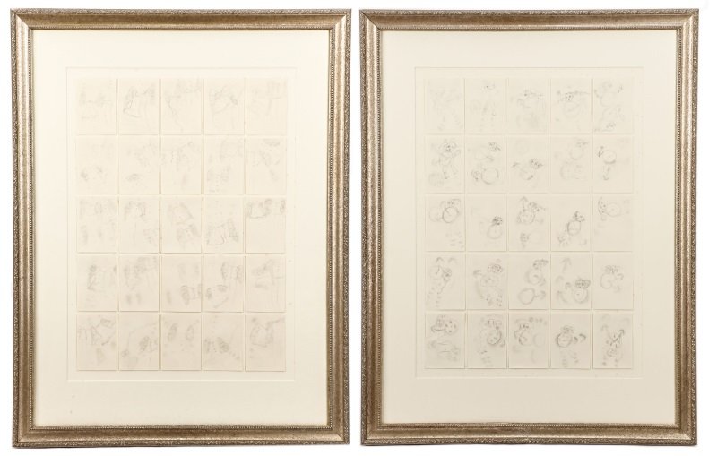 2 Lucy Currie Framed Pencil Drawing Collections (1 of 10)