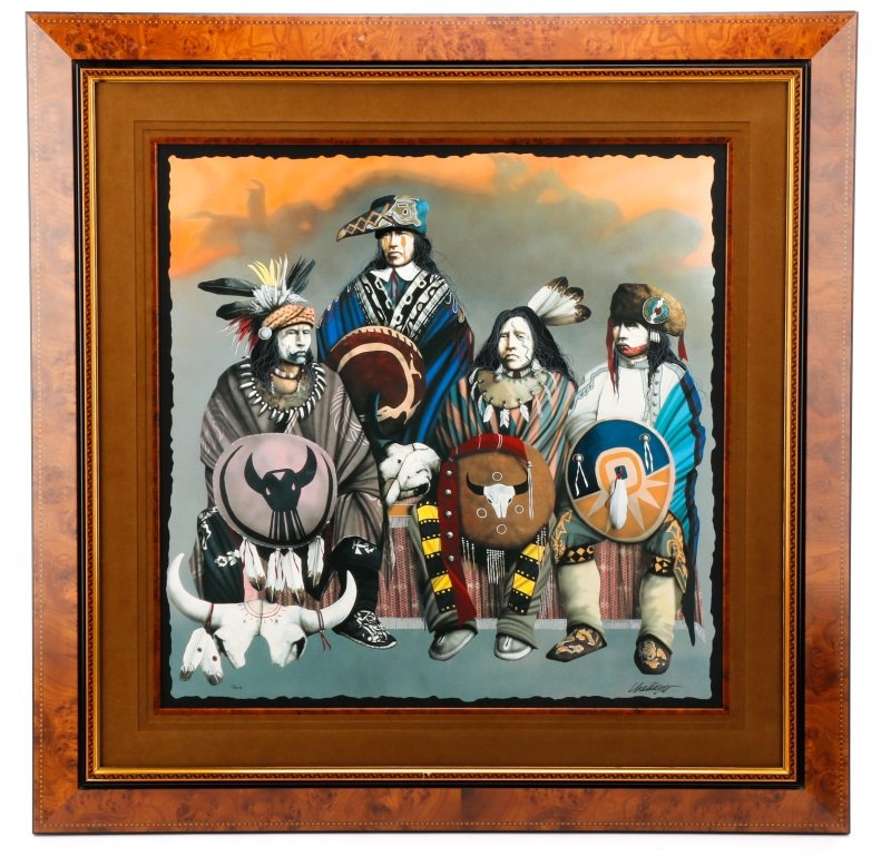 JD Challenger Serigraph "Roams the Plains No More" (1 of 10)