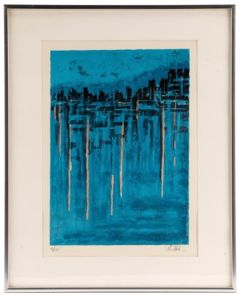 Richard Florsheim, "Reflections", Signed Litho (1 of 6)