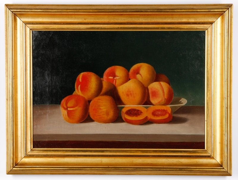 American School, "Still Life with Peaches", O/C (1 of 6)