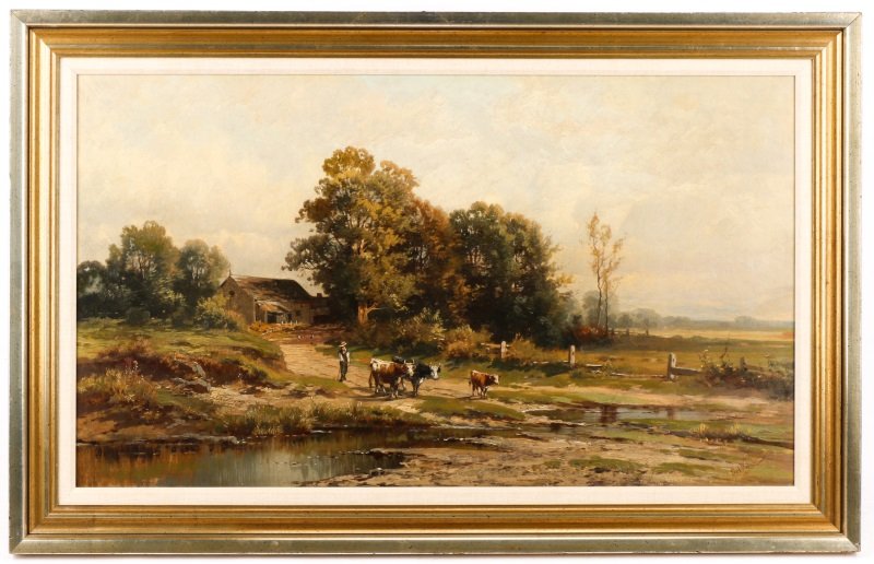 Carl Philip Weber, Signed Oil on Canvas (1 of 10)