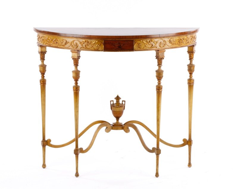 Fine English George III Adam Style Console Table (1 of 8)