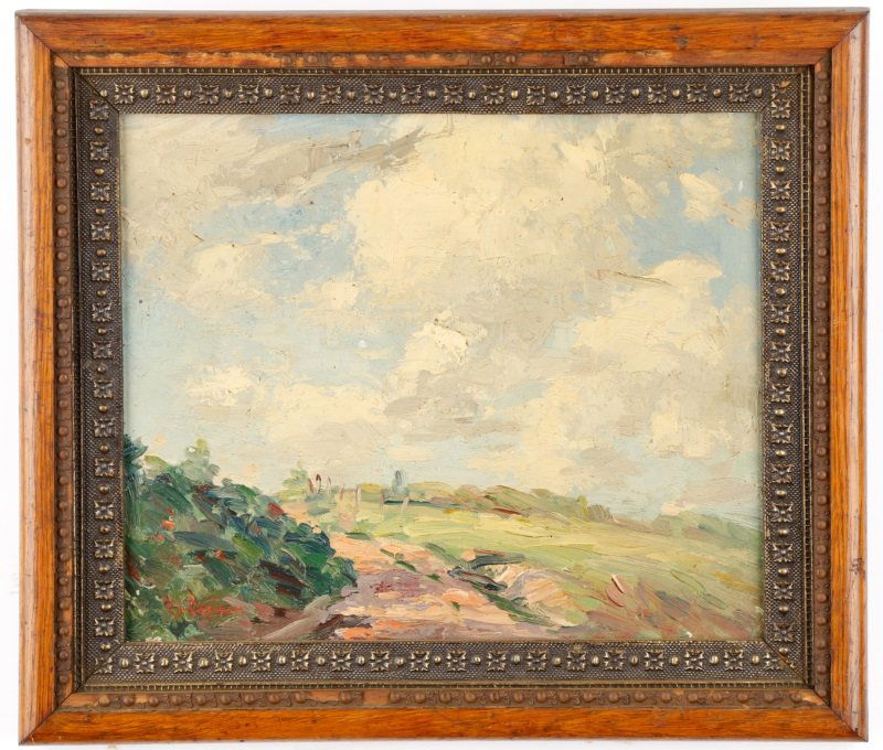 Varaldo Cariani, Landscape Oil on Canvas, Signed (1 of 6)