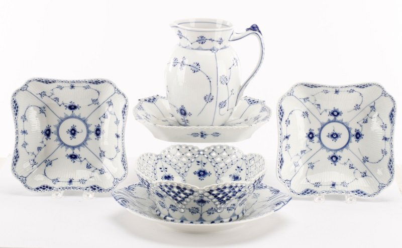 Collection of 6 Royal Copenhagen Servings Pieces (1 of 10)