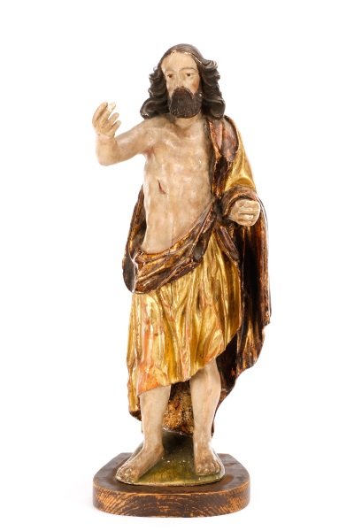 Carved Wood Santos of Jesus Christ, 18th C. (1 of 10)