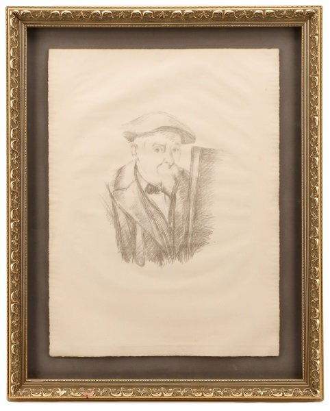 Paul Cezanne, "Self Portrait", 2nd Ed. Lithograph (1 of 10)