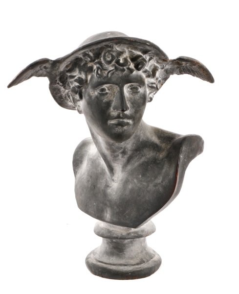 Heavy Iron Mythological Bust, Hermes/Mercury (1 of 10)