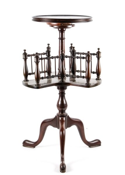 Late 19th Century Plant Stand with Revolving Shelf (1 of 9)