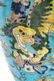 Chinese Porcelain Vase with Many Fu Lions & Bat - 2