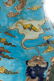 Chinese Porcelain Vase with Many Fu Lions & Bat - 5