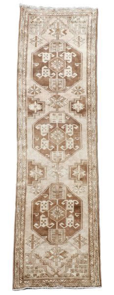 Hand Woven Karajeh Area Runner 3' 7" x 12' 9" (1 of 7)