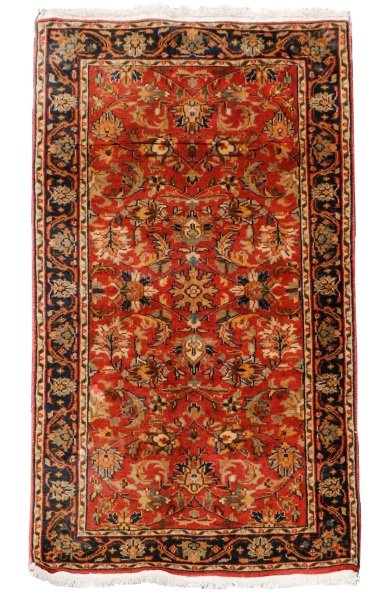 Hand Woven Sarouk Area Rug 2' 4"x 4' 9" (1 of 4)