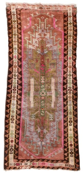 Hand Woven Oushak Runner' 6" x 9' 8" (1 of 4)