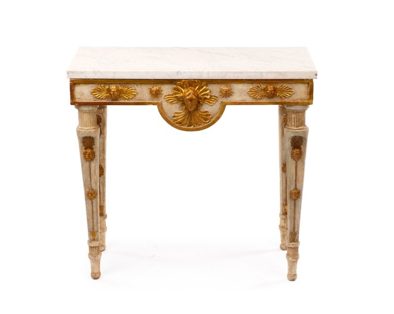 Fine Neoclassical Parcel Gilt Console Table (1 of 6)