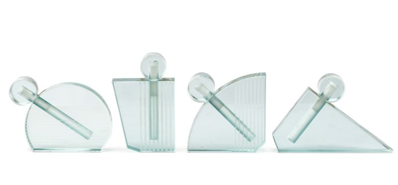 Set of 4 Max Leser Art Glass Perfume Bottles (1 of 8)