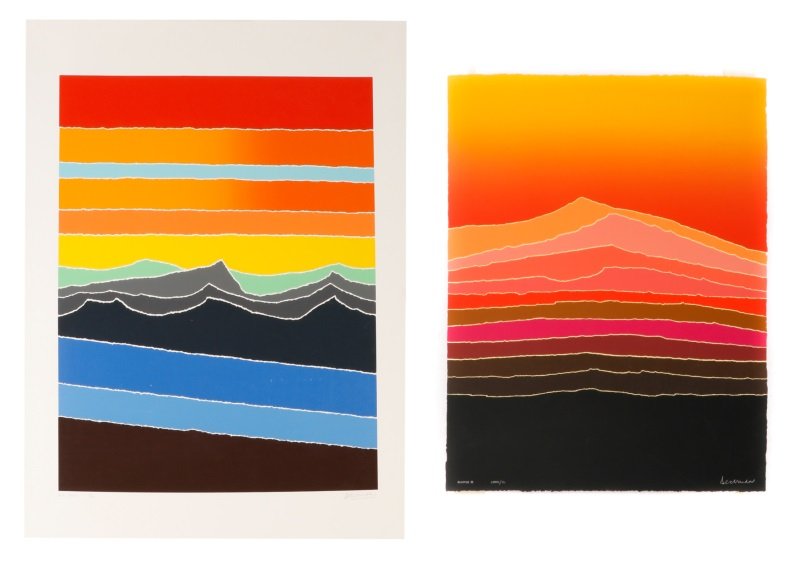 Two Arthur Secunda Pencil Signed Serigraphs (1 of 9)