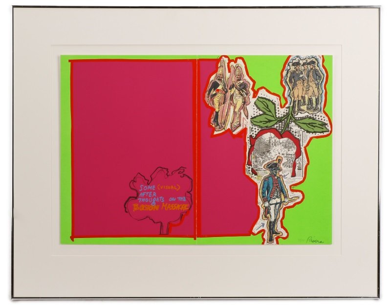 Larry Rivers Modern 1970 Boston Massacre Serigraph (1 of 9)