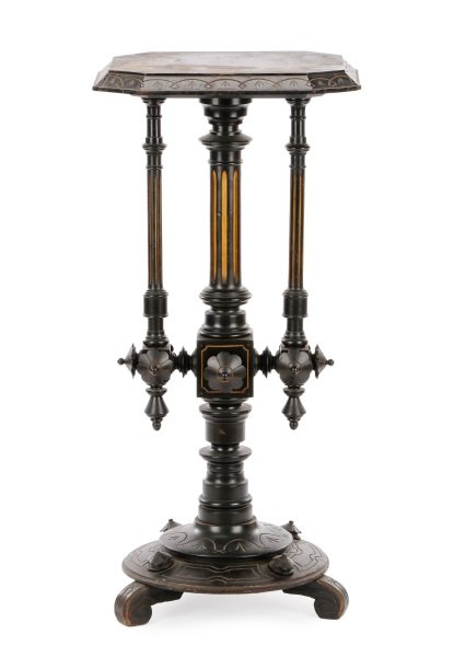 Aesthetic Movement Ebonized Plant Stand (1 of 10)