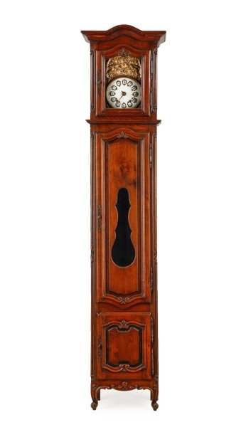 French Louis XV Style Tall Case Clock, 19th C (1 of 10)