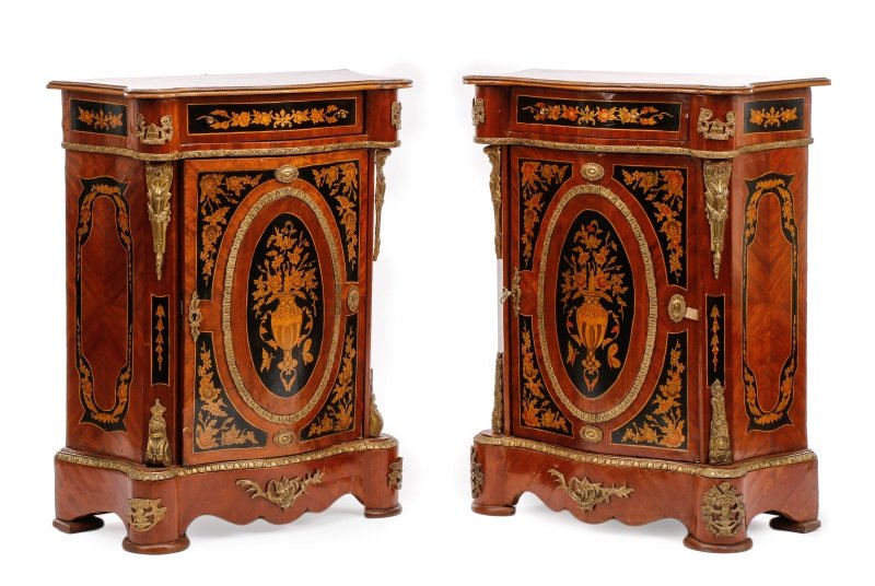 Pair of Napoleon III Style Side Cabinets (1 of 9)