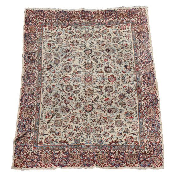 Hand Woven Persian Mashad Room Size Rug (1 of 5)