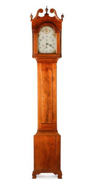 Luman Watson Cincinnati Tall Case Clock, 19th C. - Luman Watson Cincinnati Tall Case Clock, 19th C.