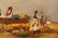 2 Jan Wolski, Hungarian Traders Scenes, Oil Board - 5