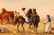 2 Jan Wolski, Hungarian Traders Scenes, Oil Board - 8