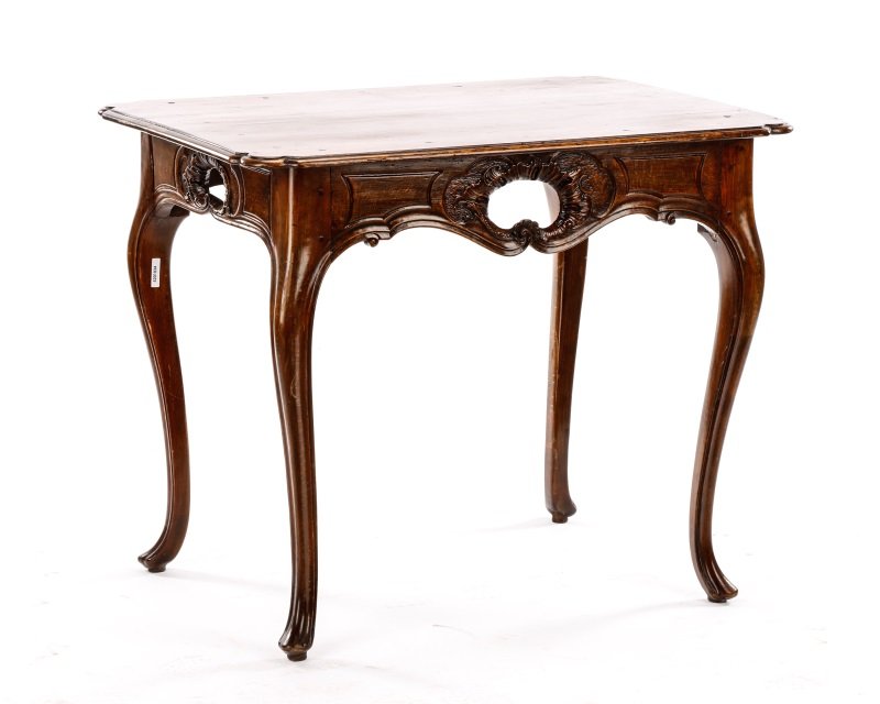 French Provincial Chestnut Tea Table, 19th C (1 of 7)
