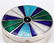 Faberge Style Silver, Guilloche Enamel Pill Box - 2