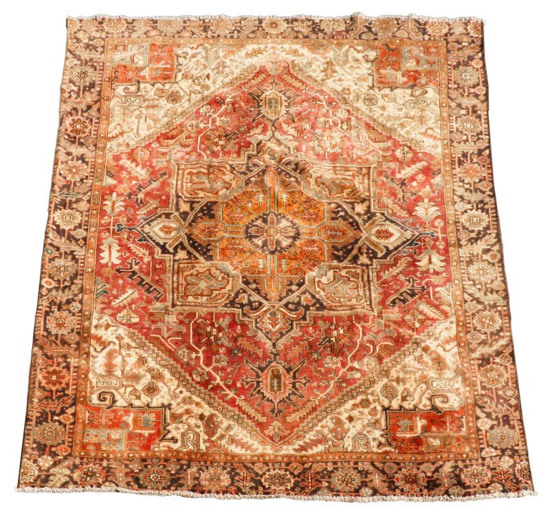 Large Hand Woven Heriz  Rug 9' 5" x 11' (1 of 4)