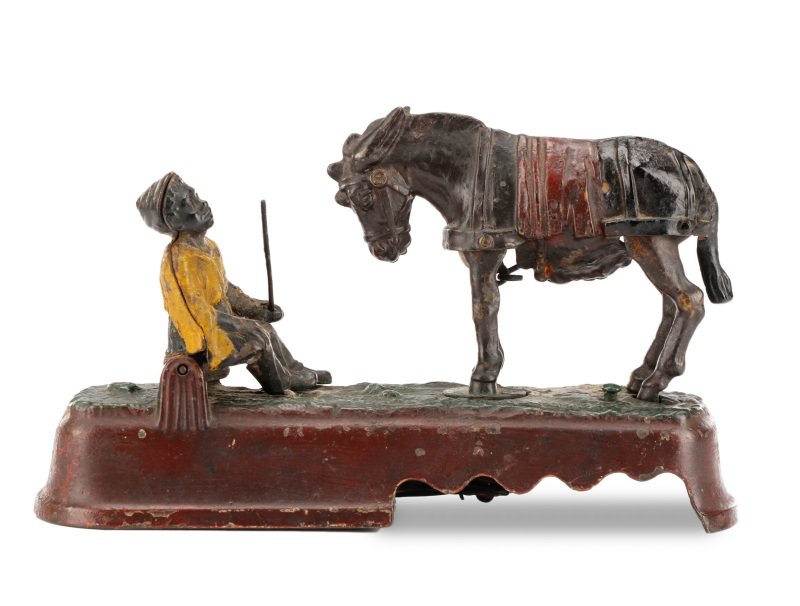 'Always did Spise a Mule' Mechanical Bank, 1879 (1 of 10)