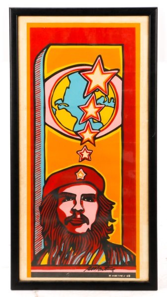 Raúl Martínez, Che Guevara Silkscreen, Signed (1 of 7)