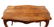 French Louis XV Style Walnut Table w/Single Drawer - 2