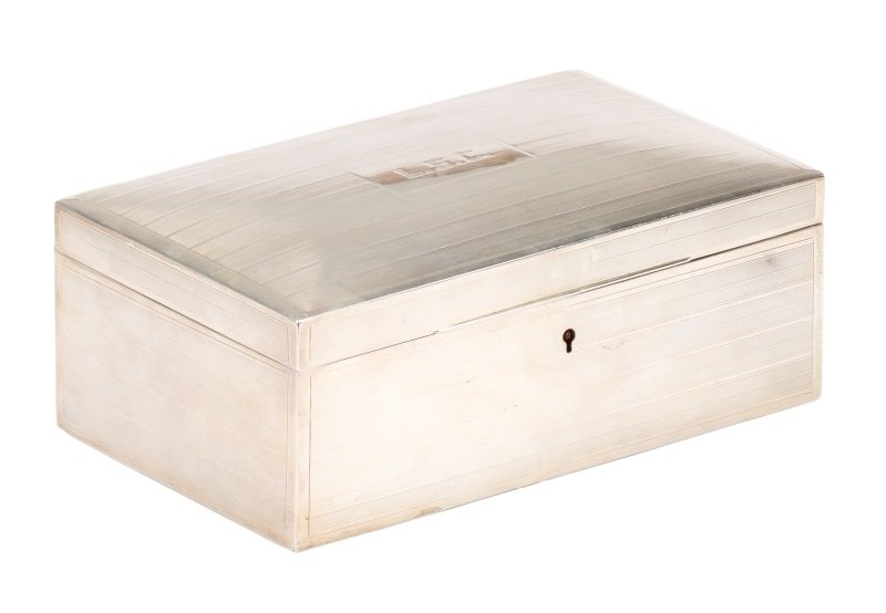 Ahrendt & Kautzman Sterling Box, Art Deco (1 of 10)