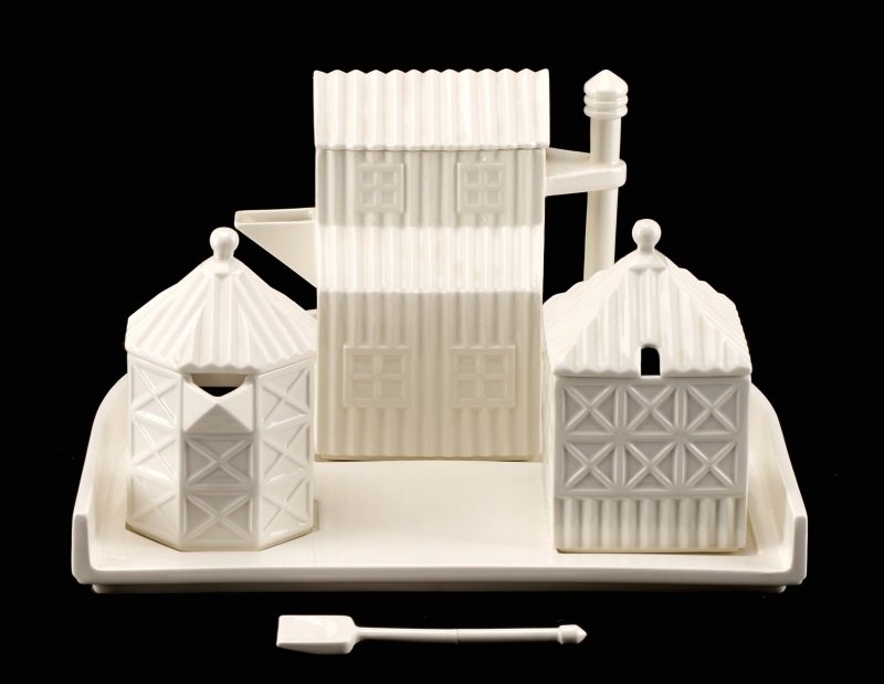 Swid Powell Architectural Porcelain Tea Set (1 of 10)