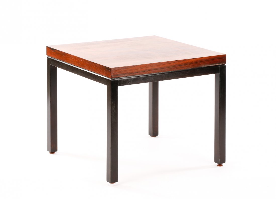 Baughman for Thayer Coggin, Rosewood Square Table (1 of 7)