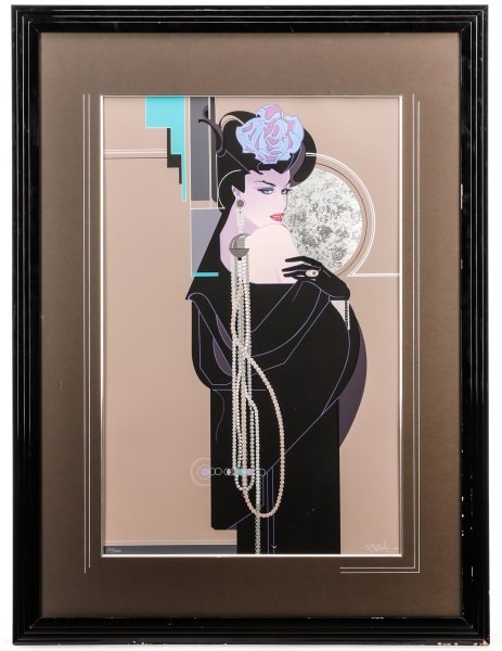 Robert Peak Signed Serigraph, "String of Pearls" (1 of 9)
