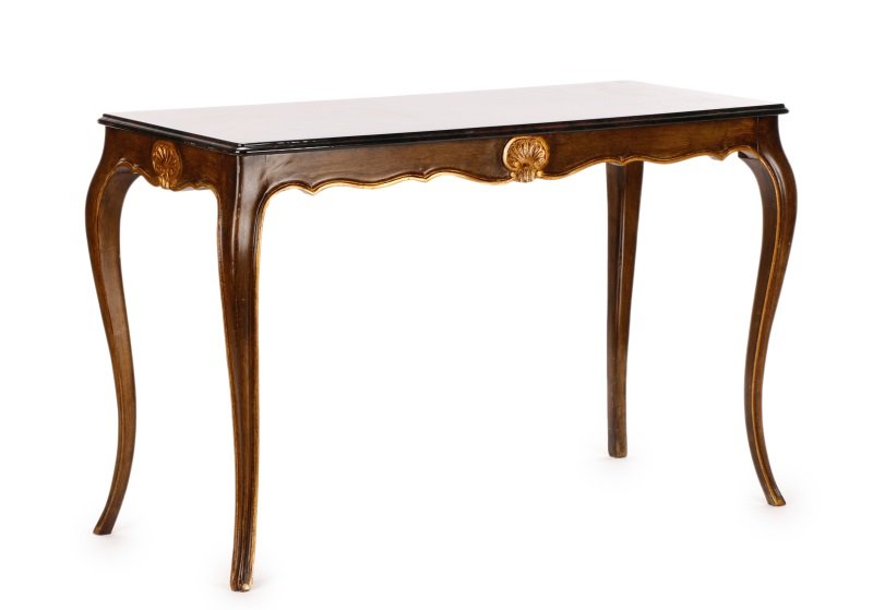 Marble Top & Giltwood Console Table, 20th C. (1 of 9)