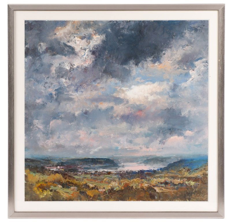 Robert Andriulli "Stormy Landscape II" Oil (1 of 6)