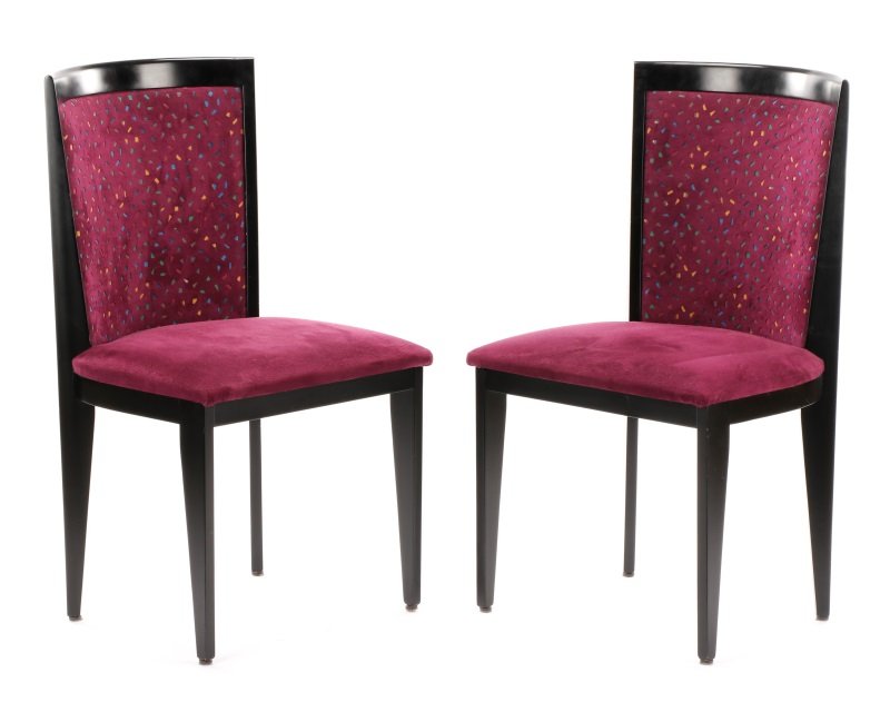 Pair of Contemporary Italian Side Chairs by Cabas (1 of 10)