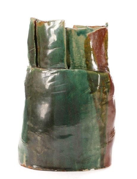 Andre Beaudin French Modern Ceramic Vase, Marked (1 of 10)
