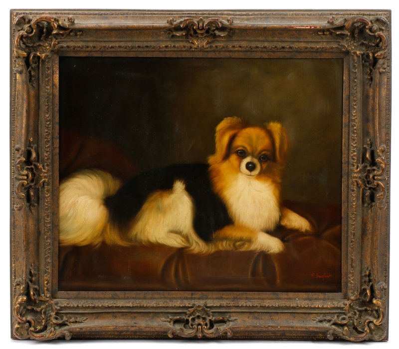 Style Of George Stubbs, Portrait Of Pomeranian (1 of 8)