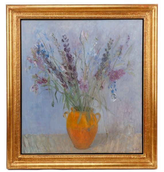 Haidee Becker, "Delphinium, Aconite And Stock" (1 of 7)