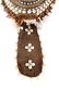 African Carved Beaded & Shell Accented Helmet Mask - 2