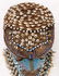 African Kuba Bwoom Helmet Mask, Bead & Shell - 4